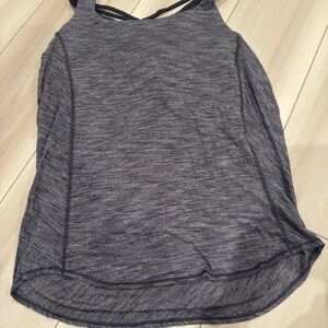 lululemon athletica free to be wild heathered grey tank